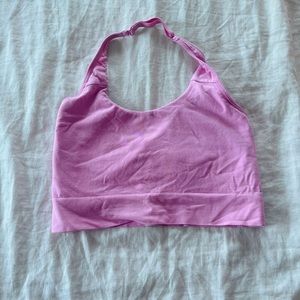 PINK CROPPED TANK